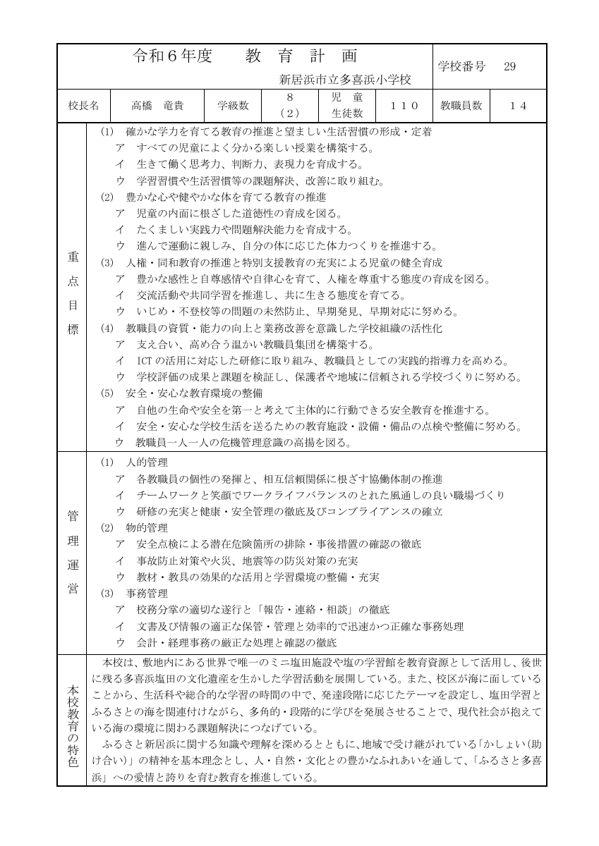 R6多喜浜小 教育計画 .pdfの1ページ目のサムネイル